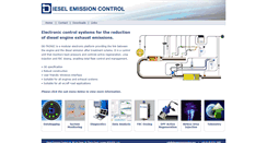 Desktop Screenshot of dieselemissioncontrol.com